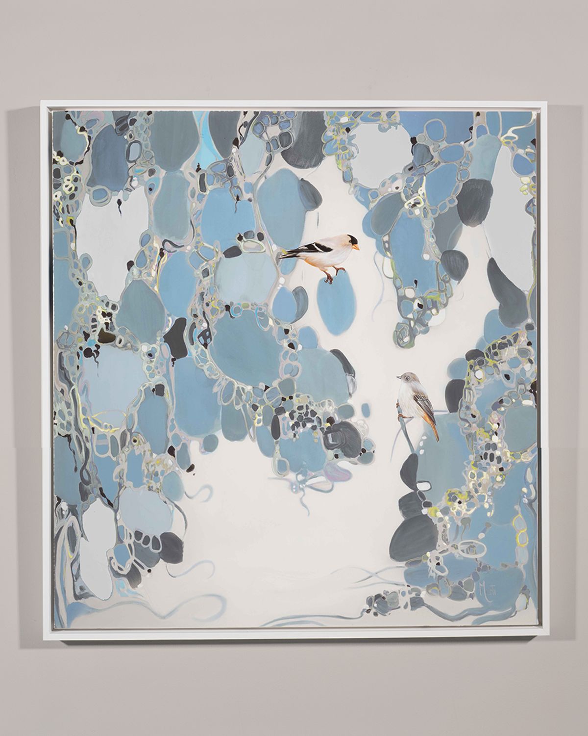 RFA Fine Art 'Enchanted Blue Garden ' Wall Art | Thumbnail 3 RFA Fine Art 'Enchanted Blue Garden ' Wall Art | Thumbnail 3
