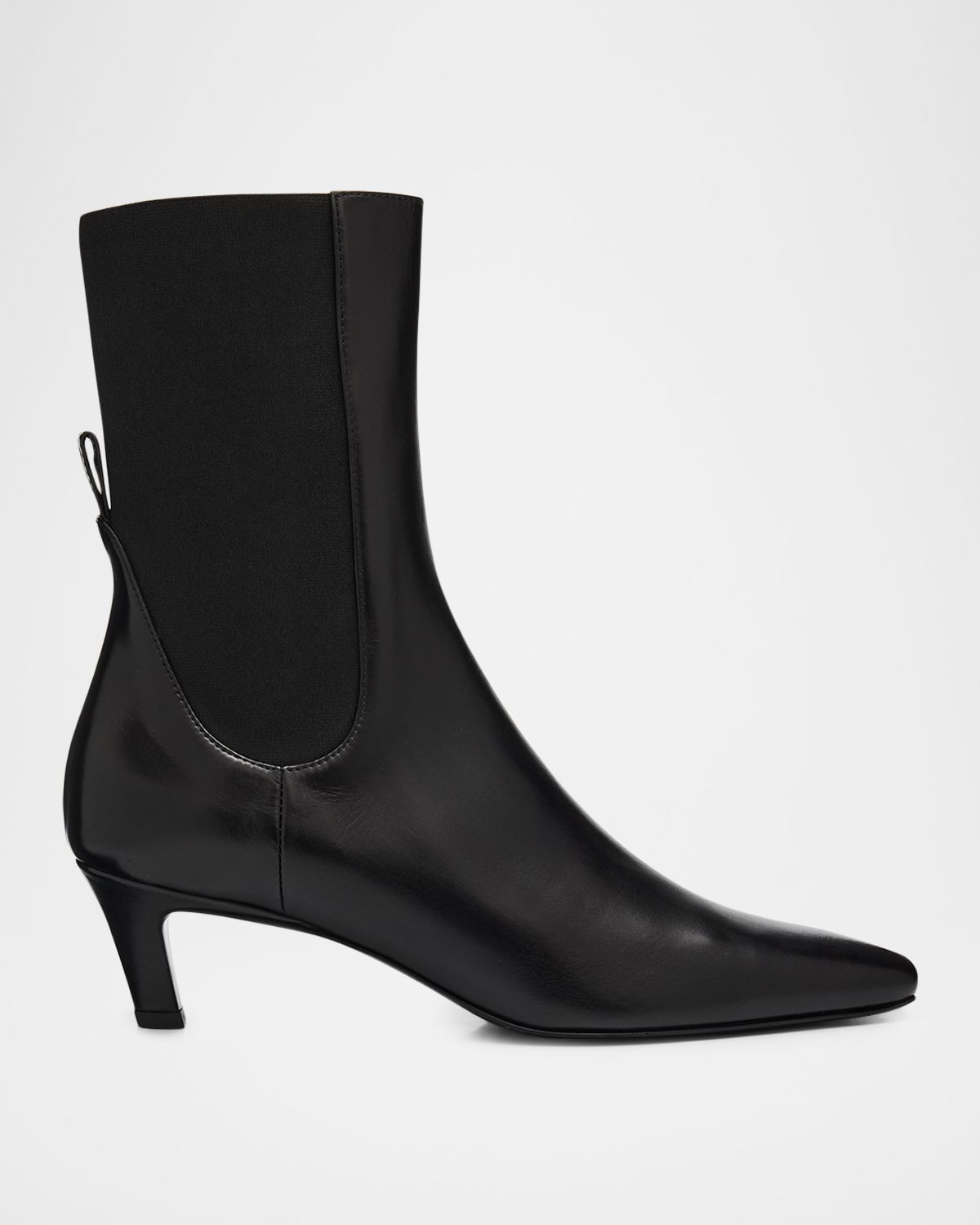 Toteme The Mid Heel Calfskin Ankle Boots | Thumbnail 7
