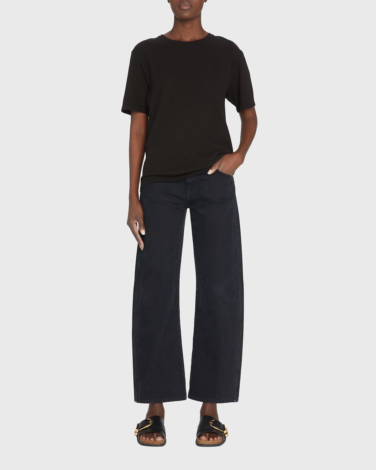 Khaite Mae Short Sleeve T-Shirt