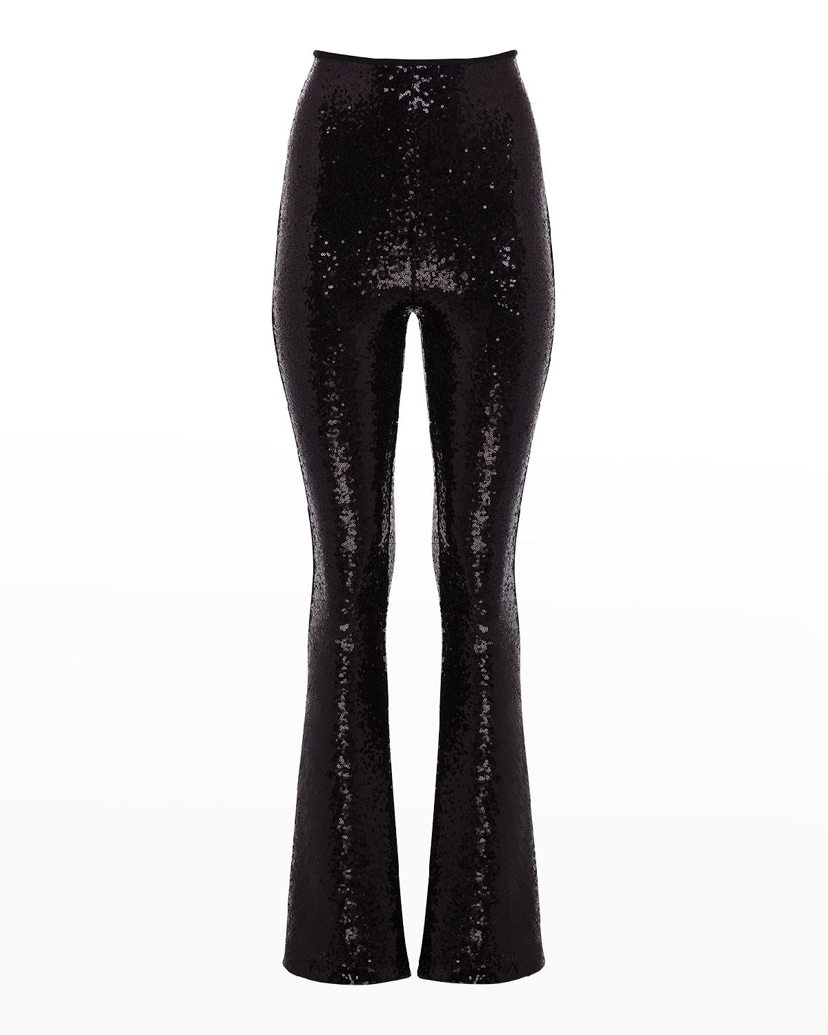 Commando Sequin Flare High-Rise Leggings | Thumbnail 2 Commando Sequin Flare High-Rise Leggings | Thumbnail 2