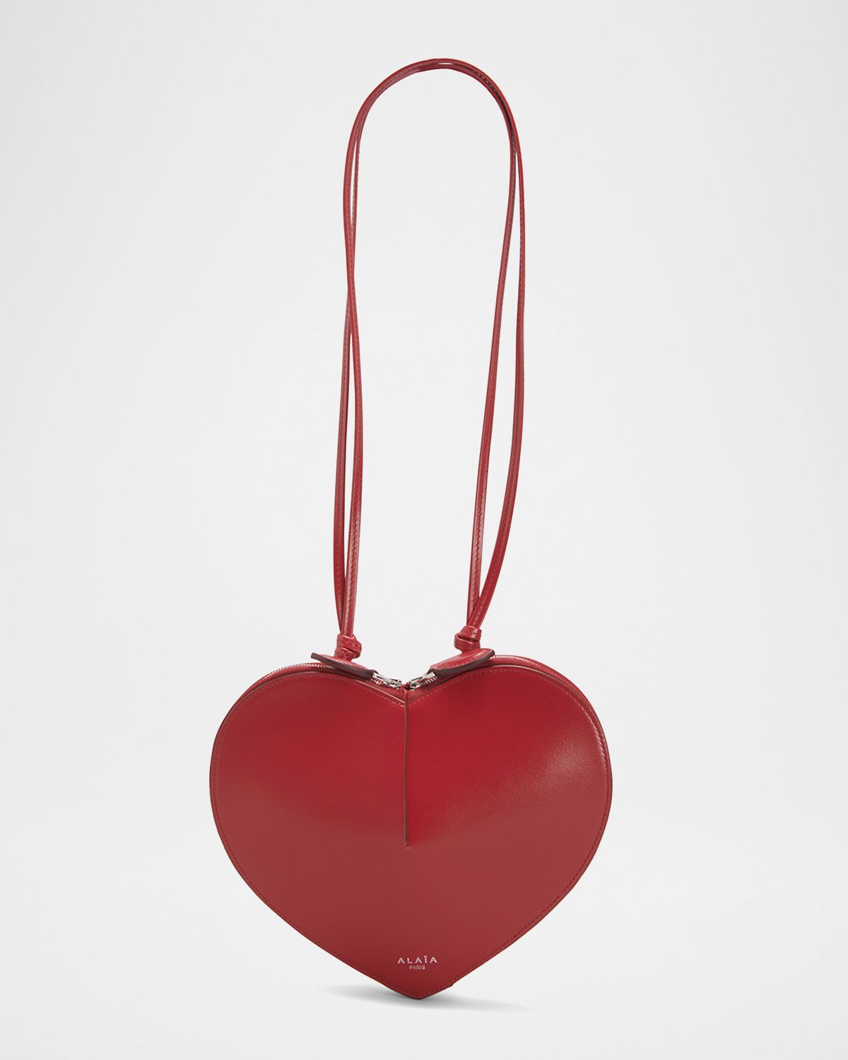 ALAIA Le Coeur Leather Crossbody Bag