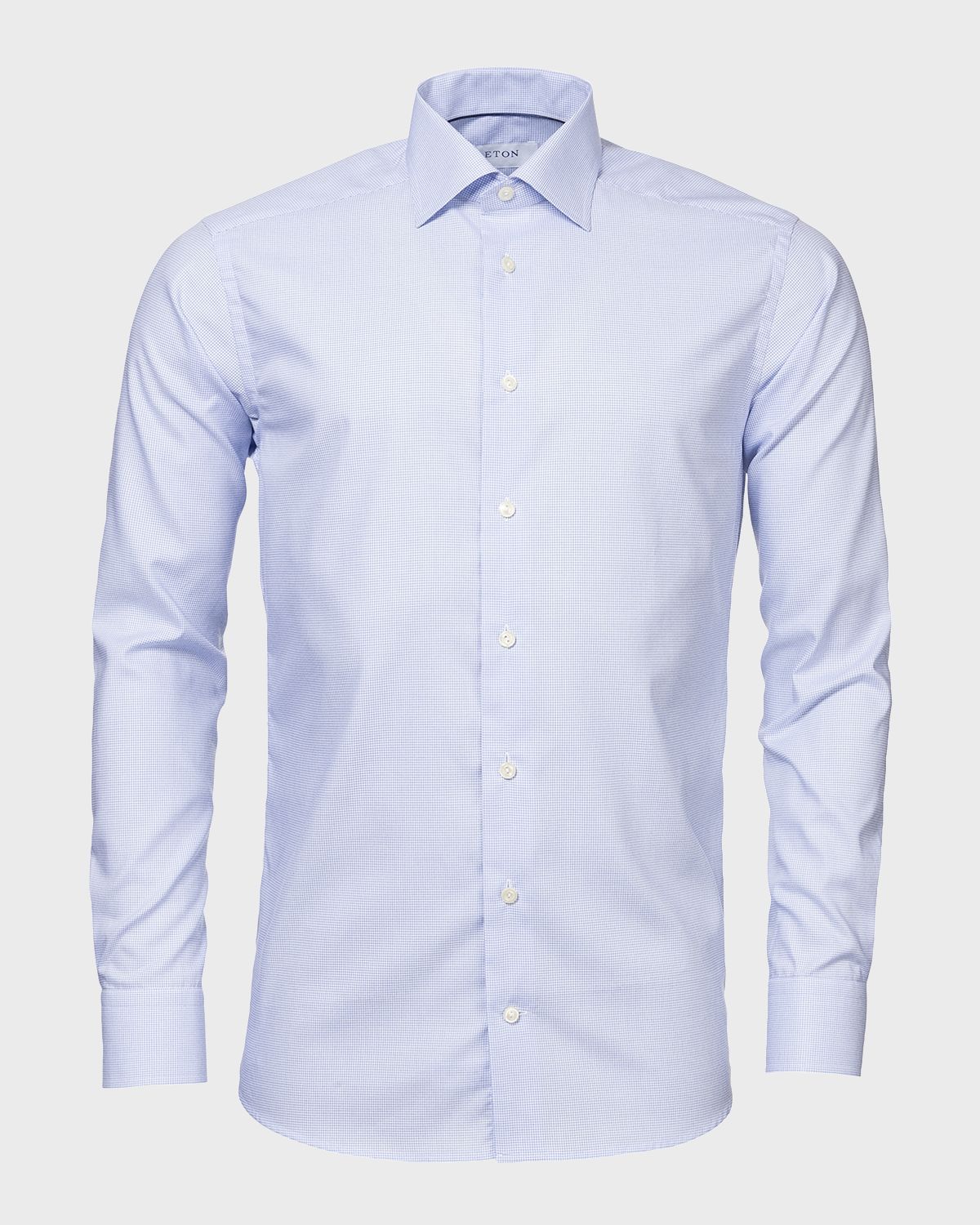 Eton Men 's Contemporary Check Dress Shirt