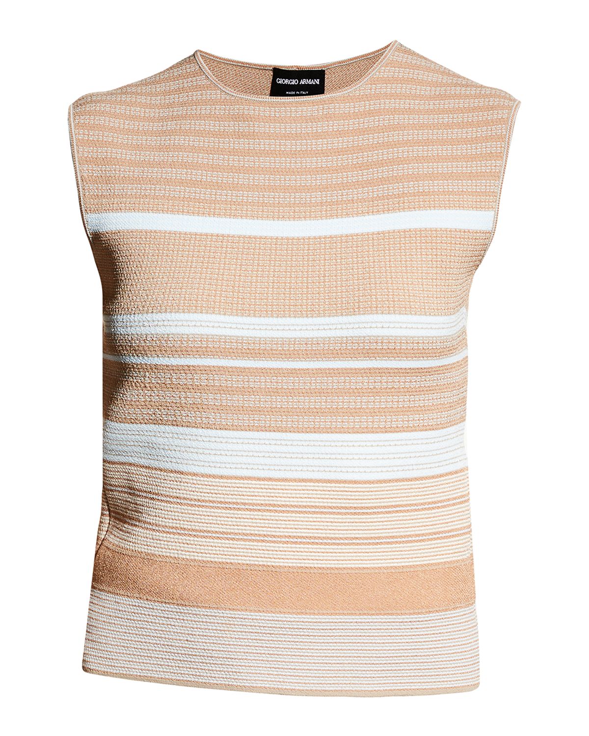 Giorgio Armani Striped Knit Top | Thumbnail 6 Giorgio Armani Striped Knit Top | Thumbnail 6