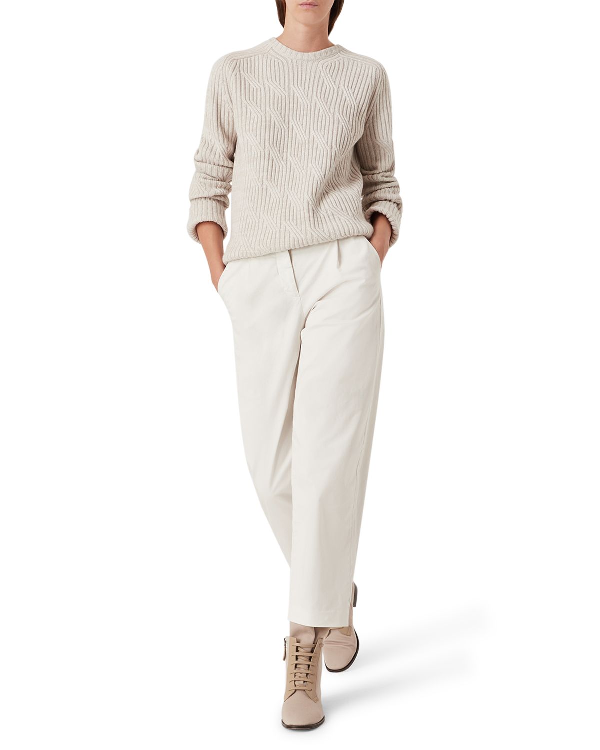 Giorgio Armani Alashan Ribbed Cashmere Sweater