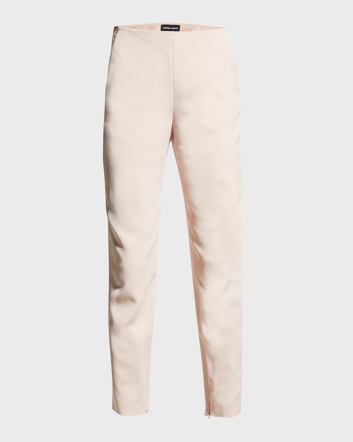 Giorgio Armani Cady Slim-Leg Ankle Trousers