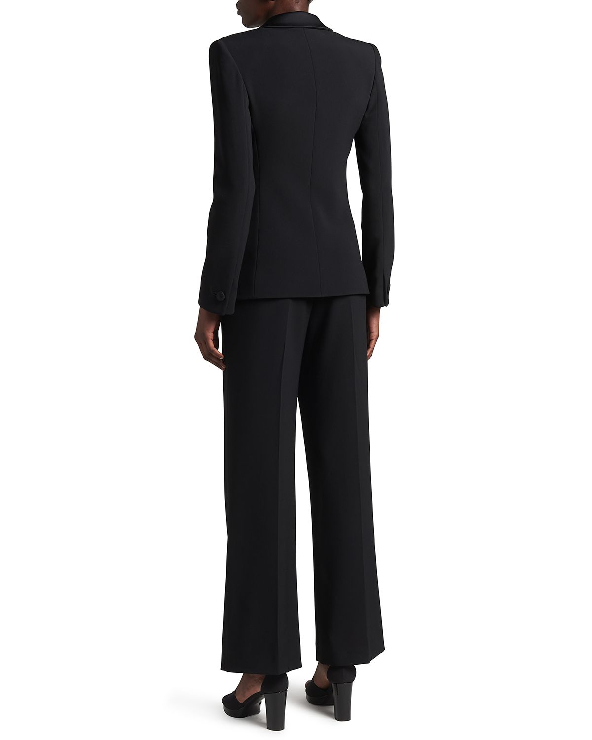 Giorgio Armani Single-Breasted Tuxedo Jacket | Thumbnail 4 Giorgio Armani Single-Breasted Tuxedo Jacket | Thumbnail 4