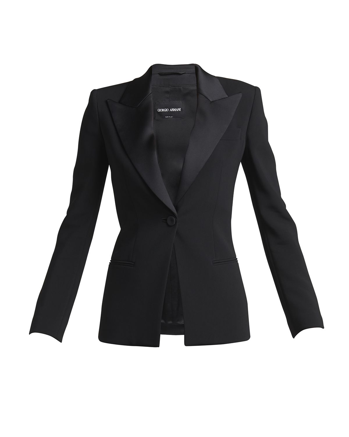 Giorgio Armani Single-Breasted Tuxedo Jacket
