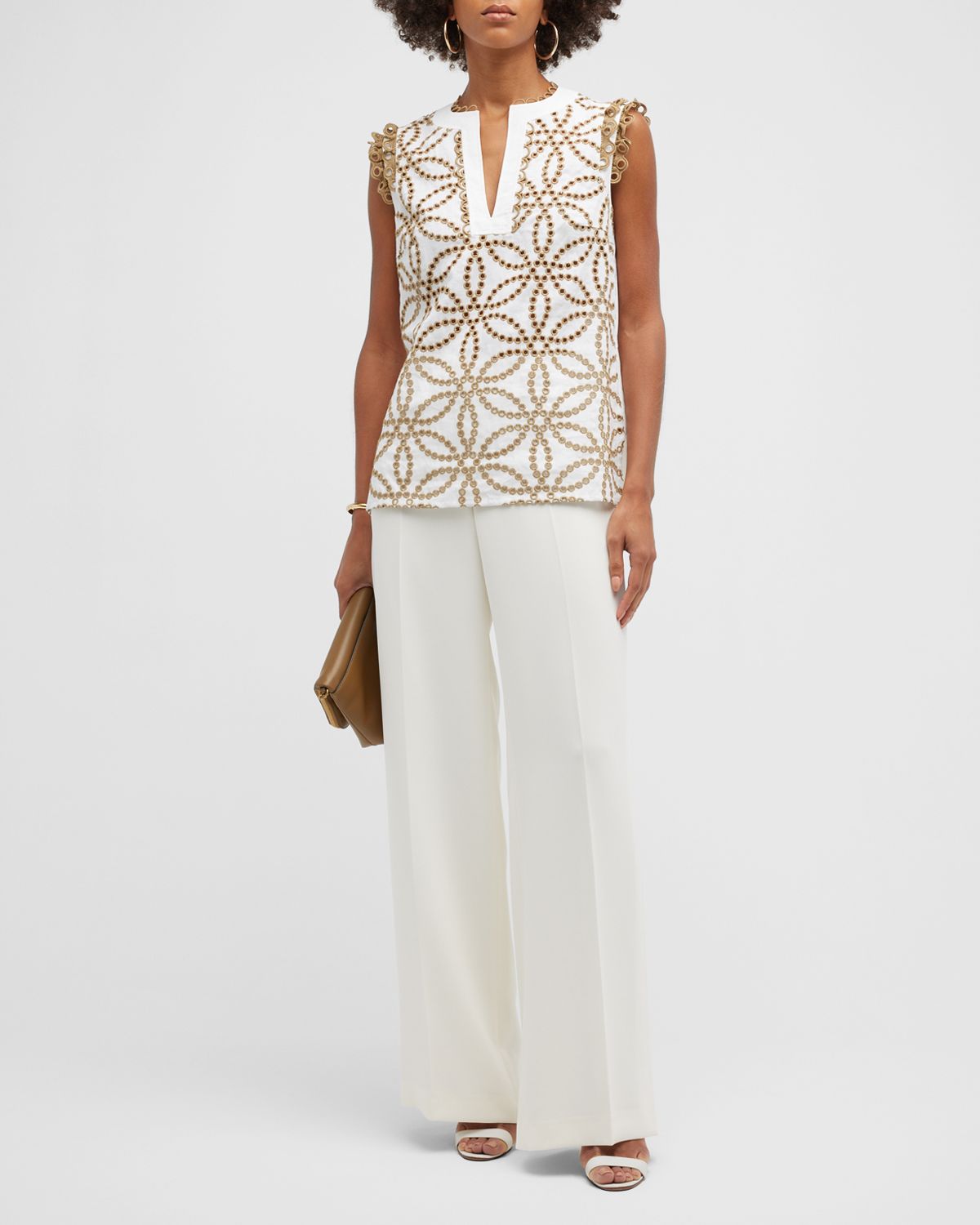 Maison Common Travel Safe Wide-Leg Pants