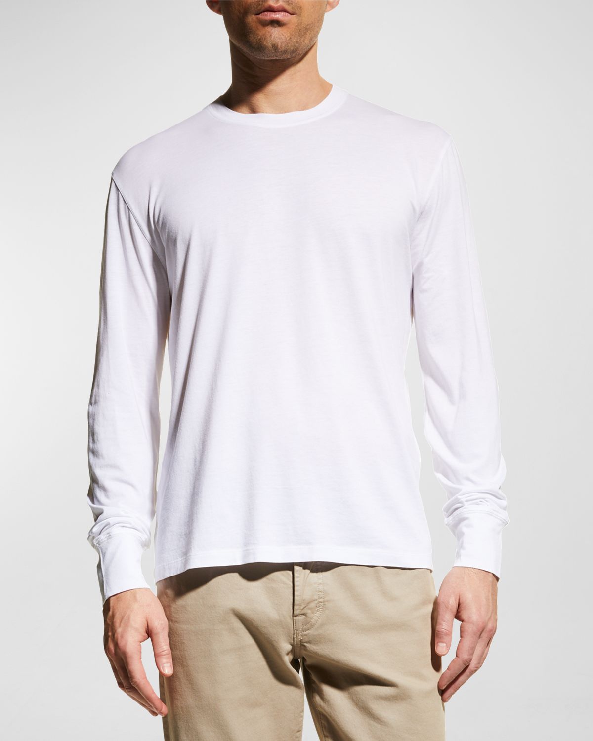 TOM FORD Men 's Solid Jersey T-Shirt