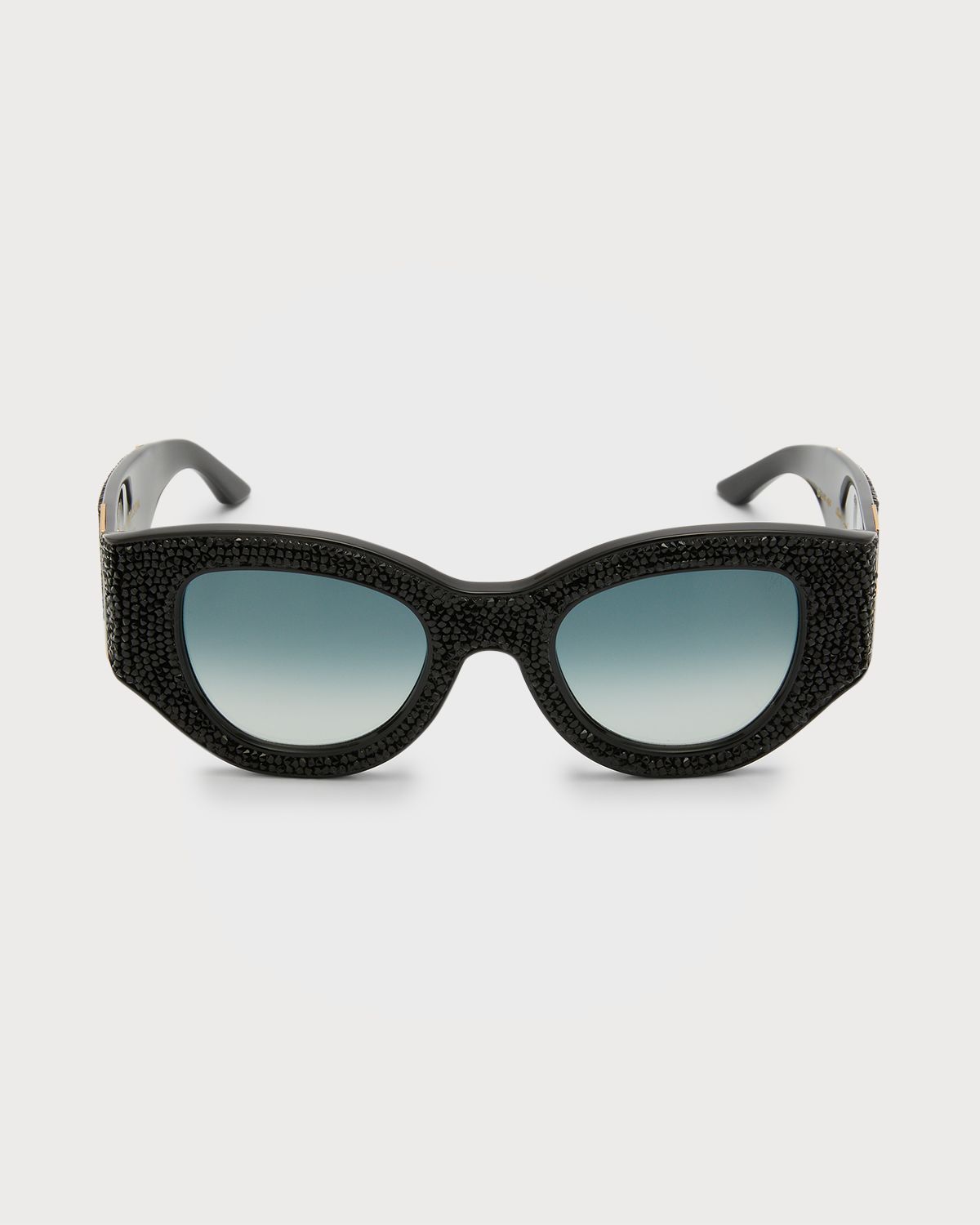 Anna-Karin Karlsson Lucky Goes to Vegas Crystals & Acetate Cat-Eye Sunglasses