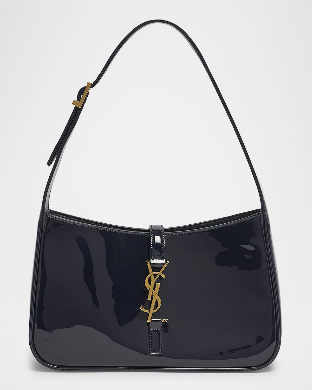 Saint Laurent Le 5 A 7 Shoulder Bag in Patent Leather