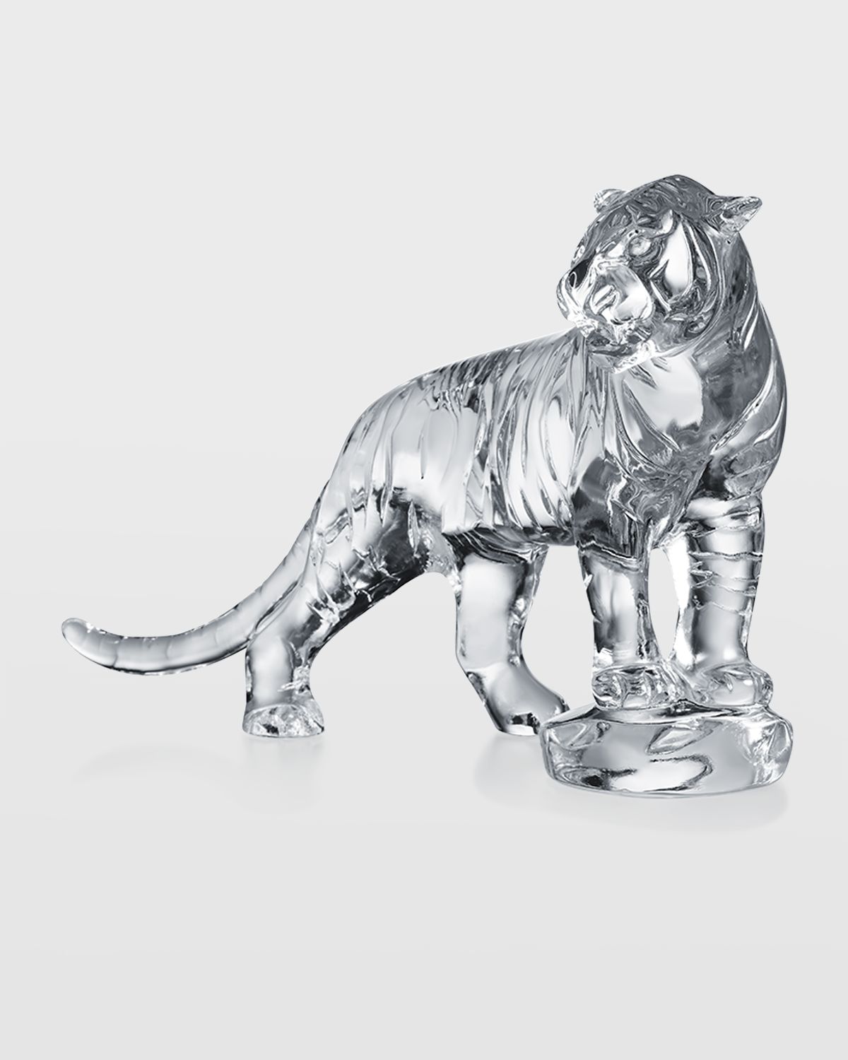 Baccarat Roaring Bengal Tiger Figurine