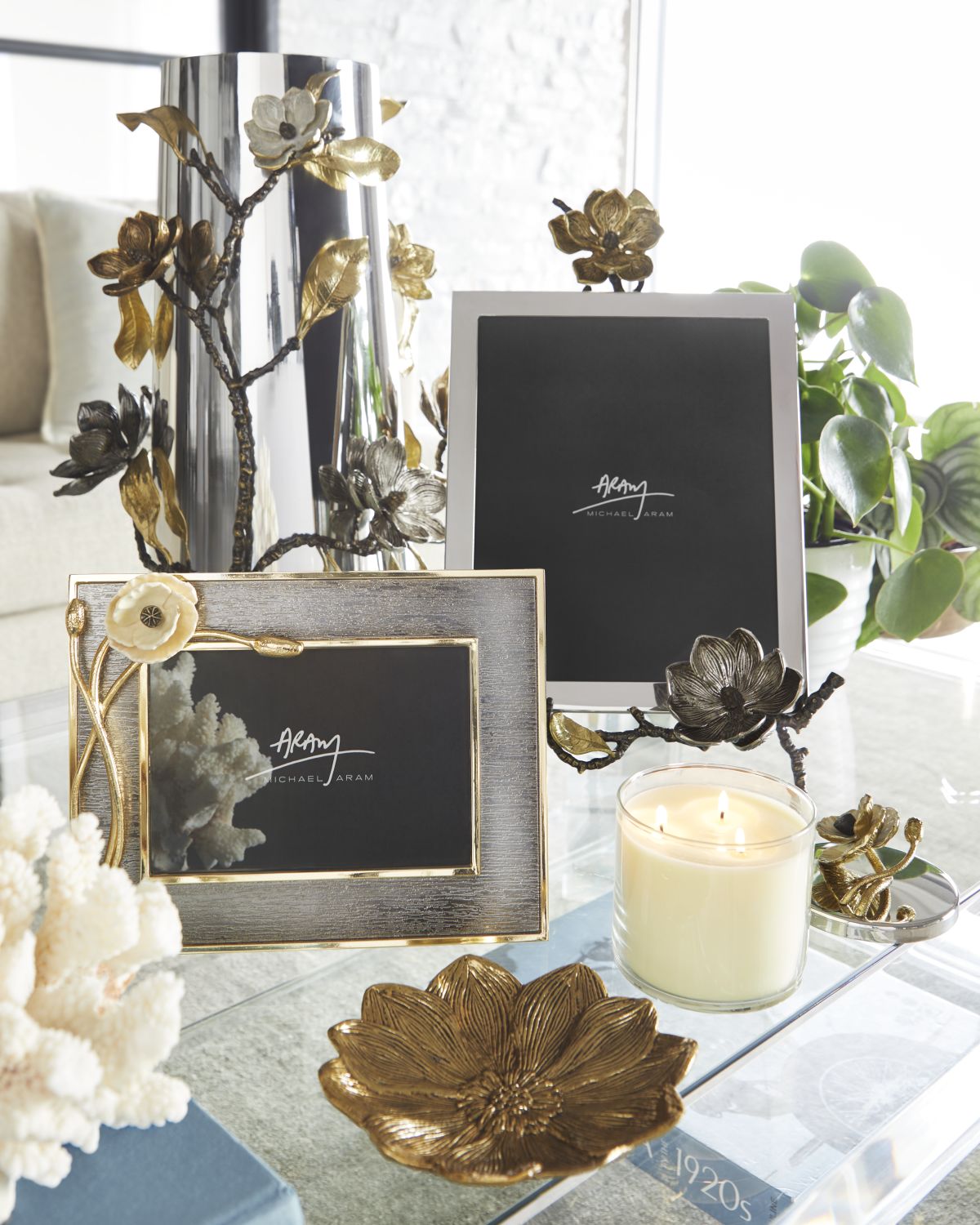 Michael Aram Vintage Bloom Easel Frame