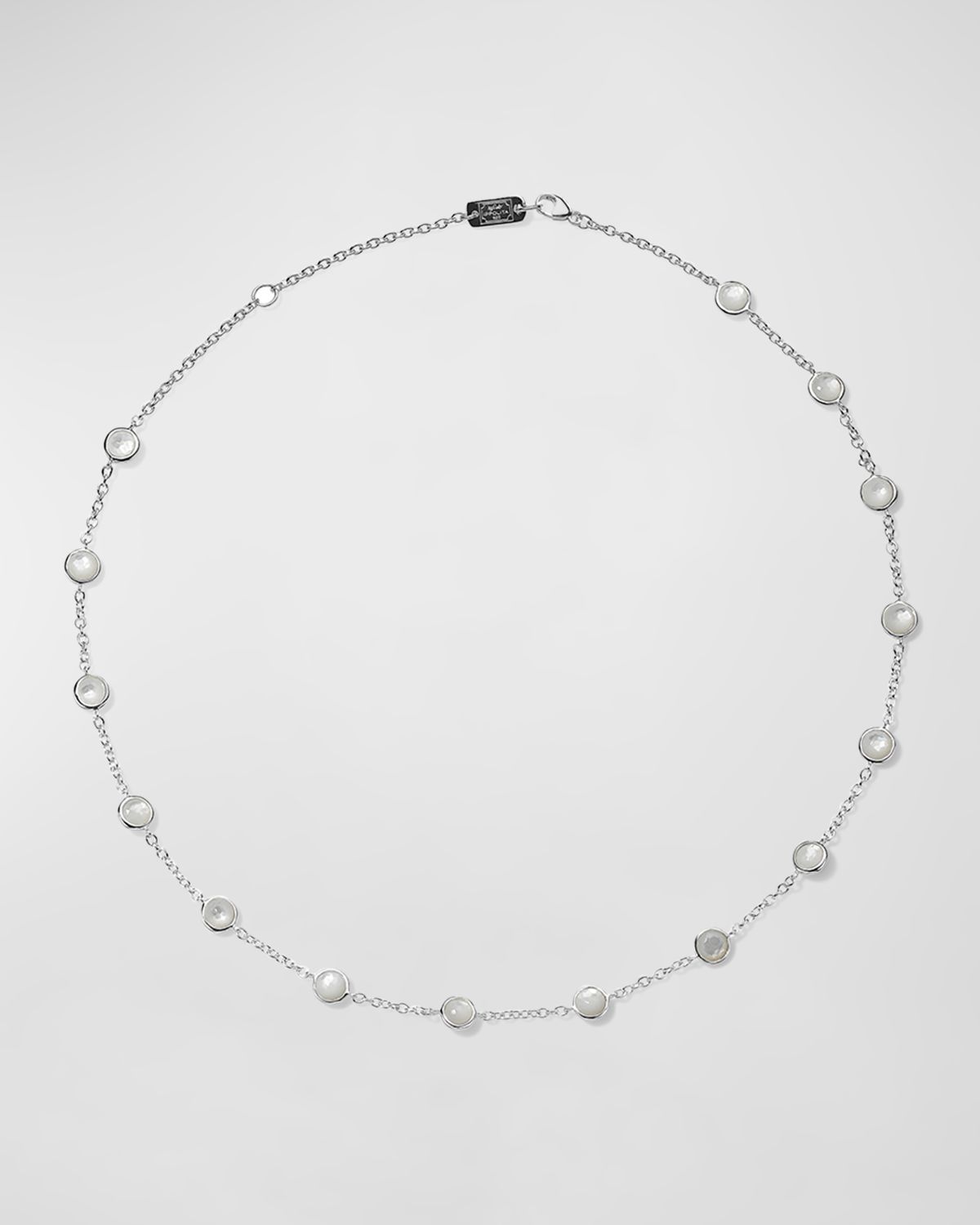 Ippolita Stone Station Necklace in Sterling Silver