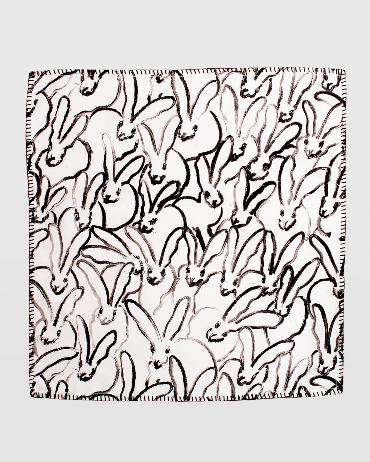 Hunt Slonem Rabbit Run Cotton Dinner Napkin | Thumbnail 3