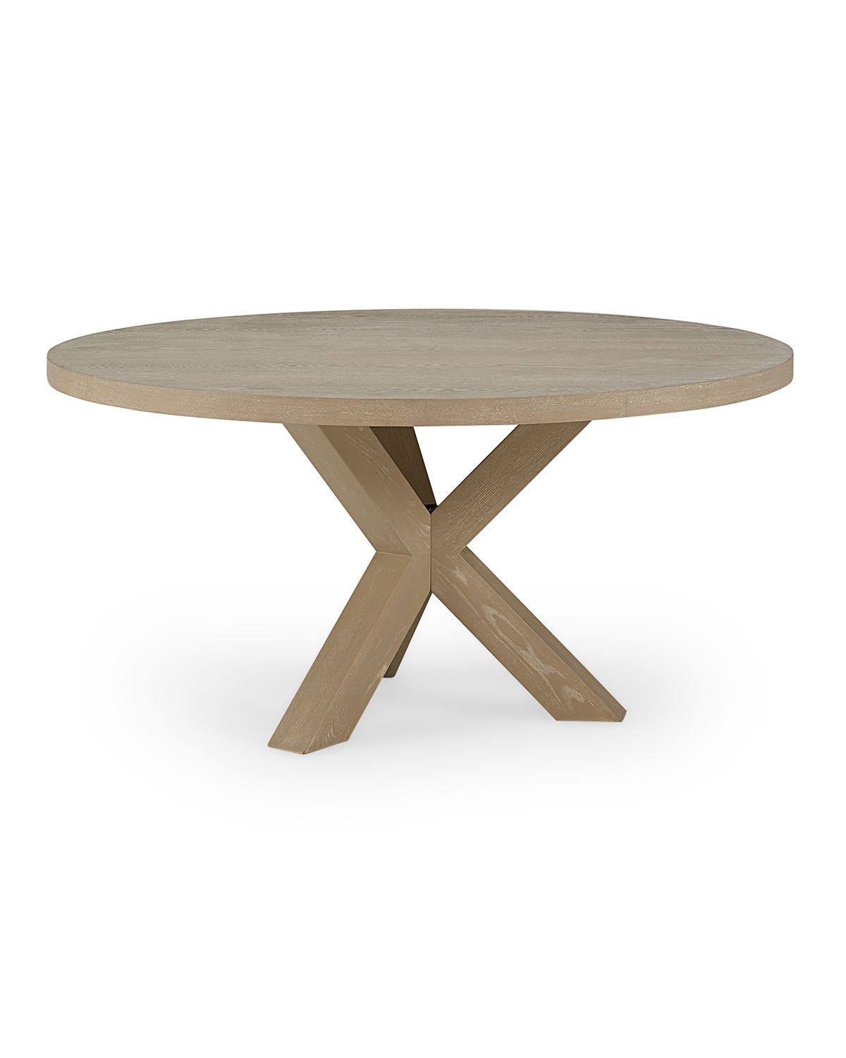 Worlds Away Keelan Tripod Base Dining Table, 60"