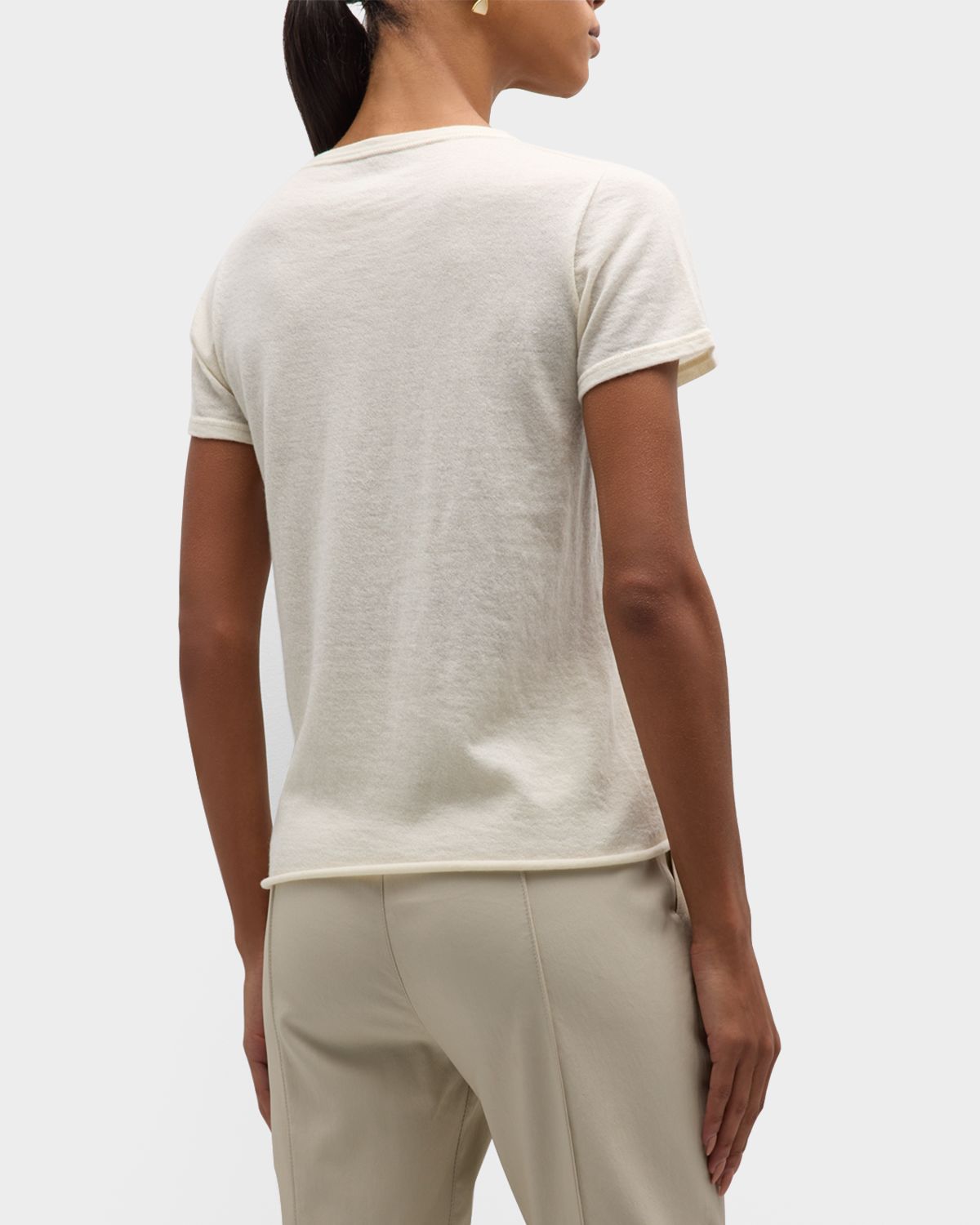 Majestic Filatures Machine Washable Cashmere Crewneck Top | Thumbnail 5 Majestic Filatures Machine Washable Cashmere Crewneck Top | Thumbnail 5