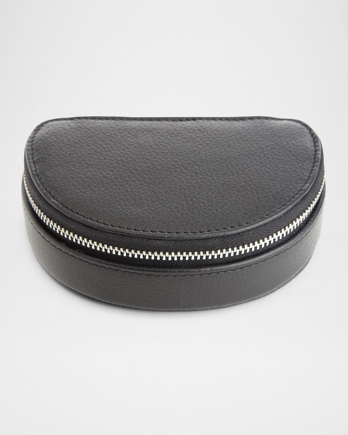 ROYCE New York Personalized Leather Compact Jewelry Case