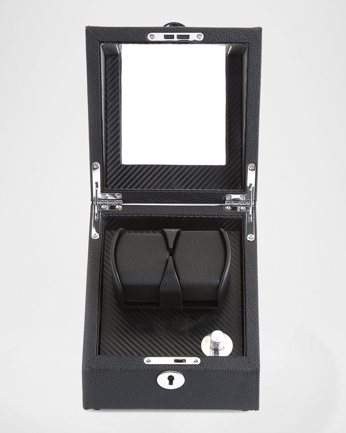 ROYCE New York Personalized Leather Double Watch Winder