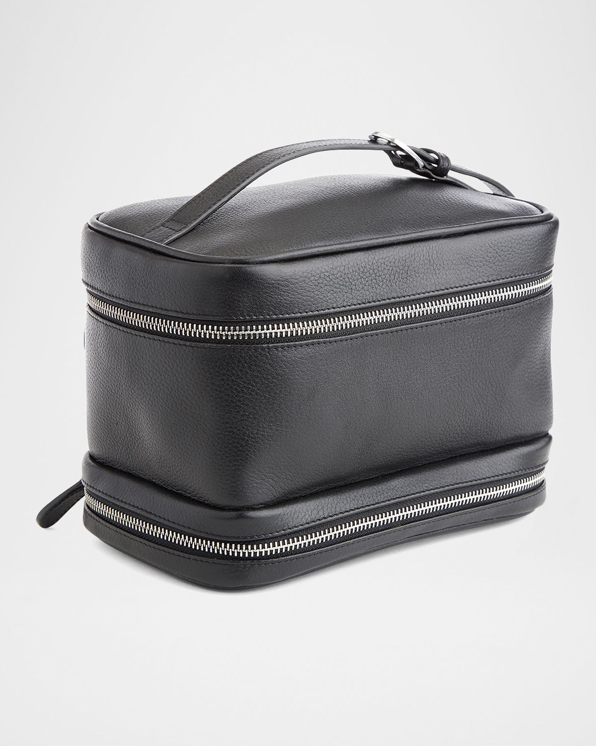 ROYCE New York Personalized Leather Makeup Bag Train Case