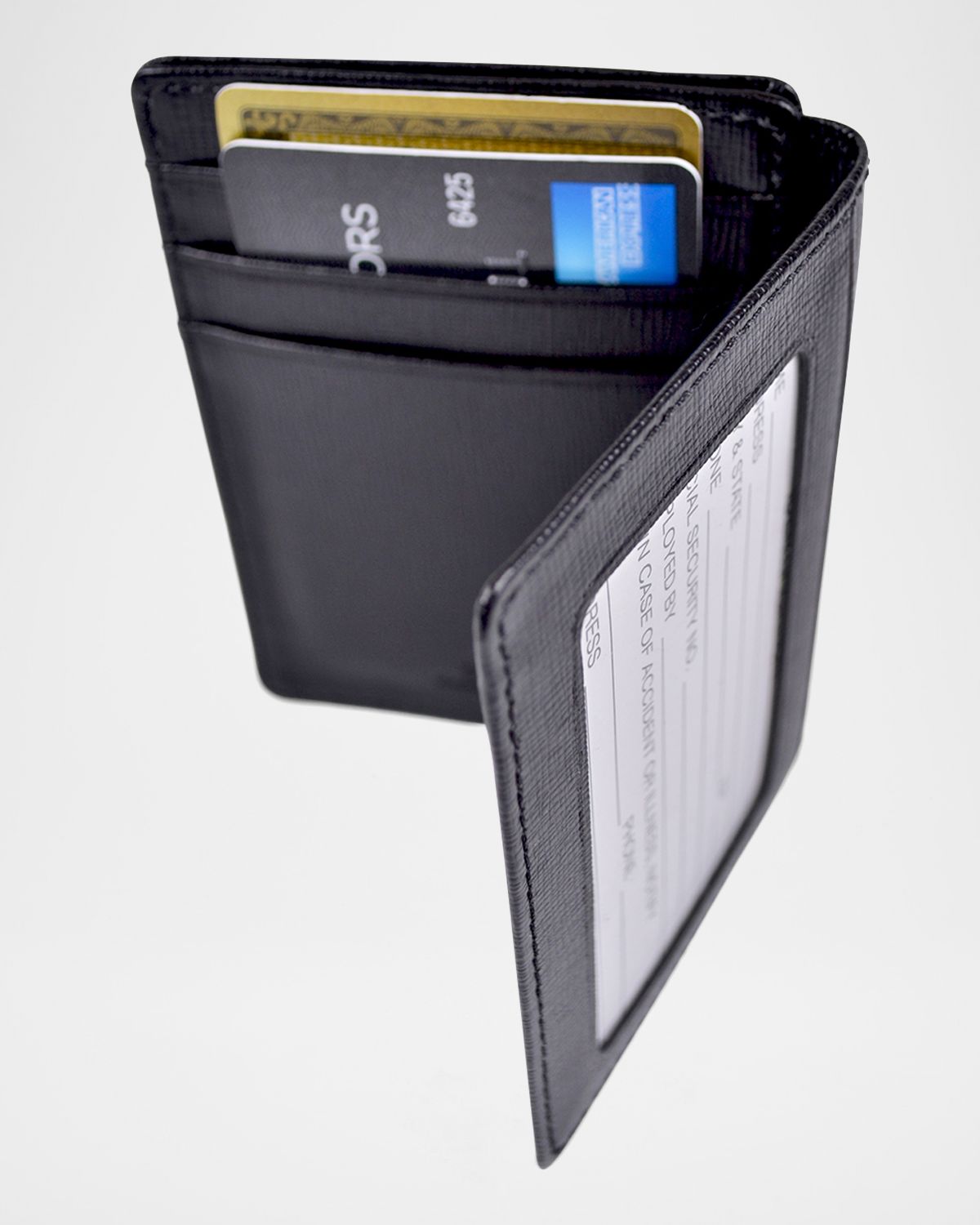 ROYCE New York Personalized Leather Money Clip Wallet