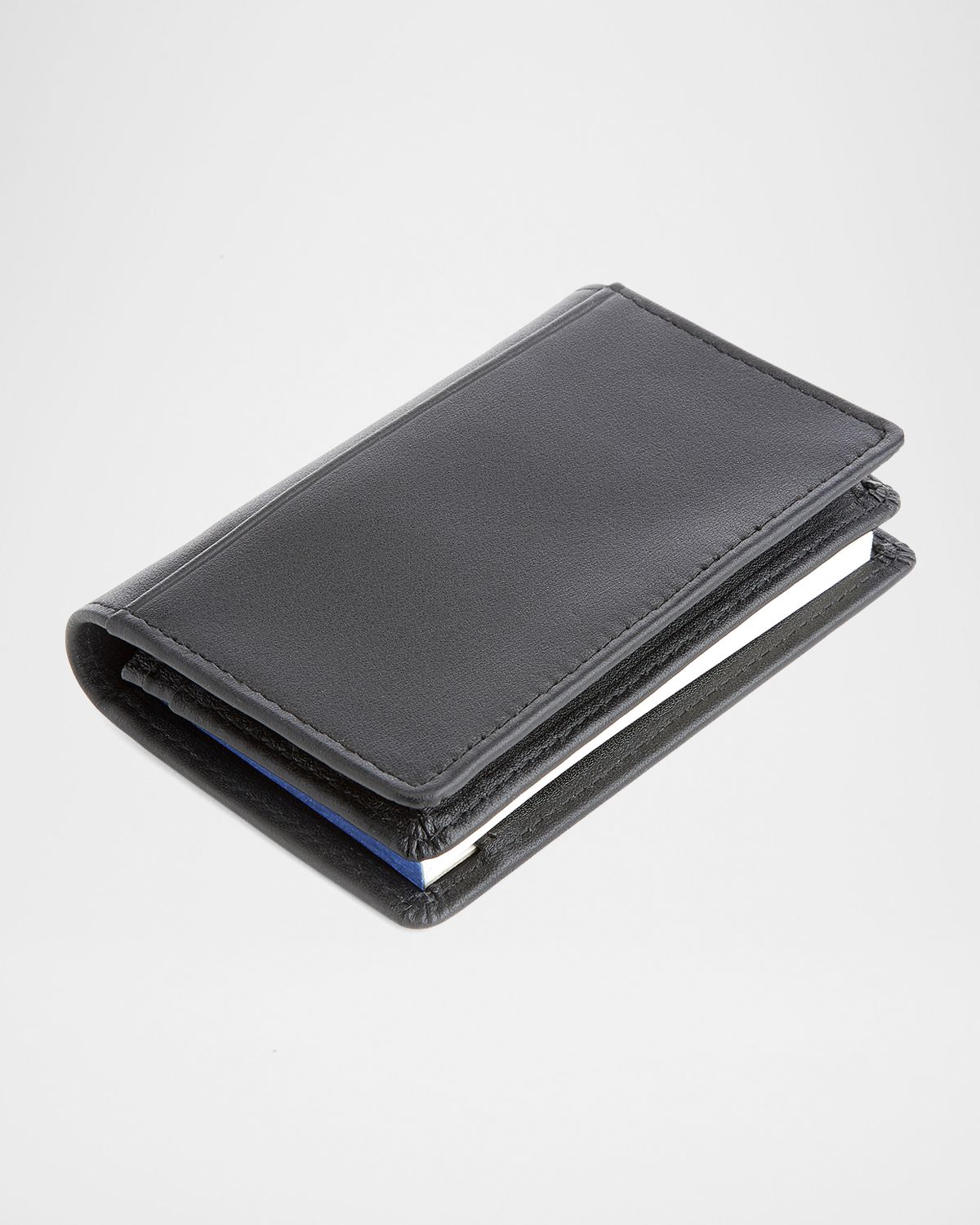 ROYCE New York Personalized Leather Notepad Organizer Wallet