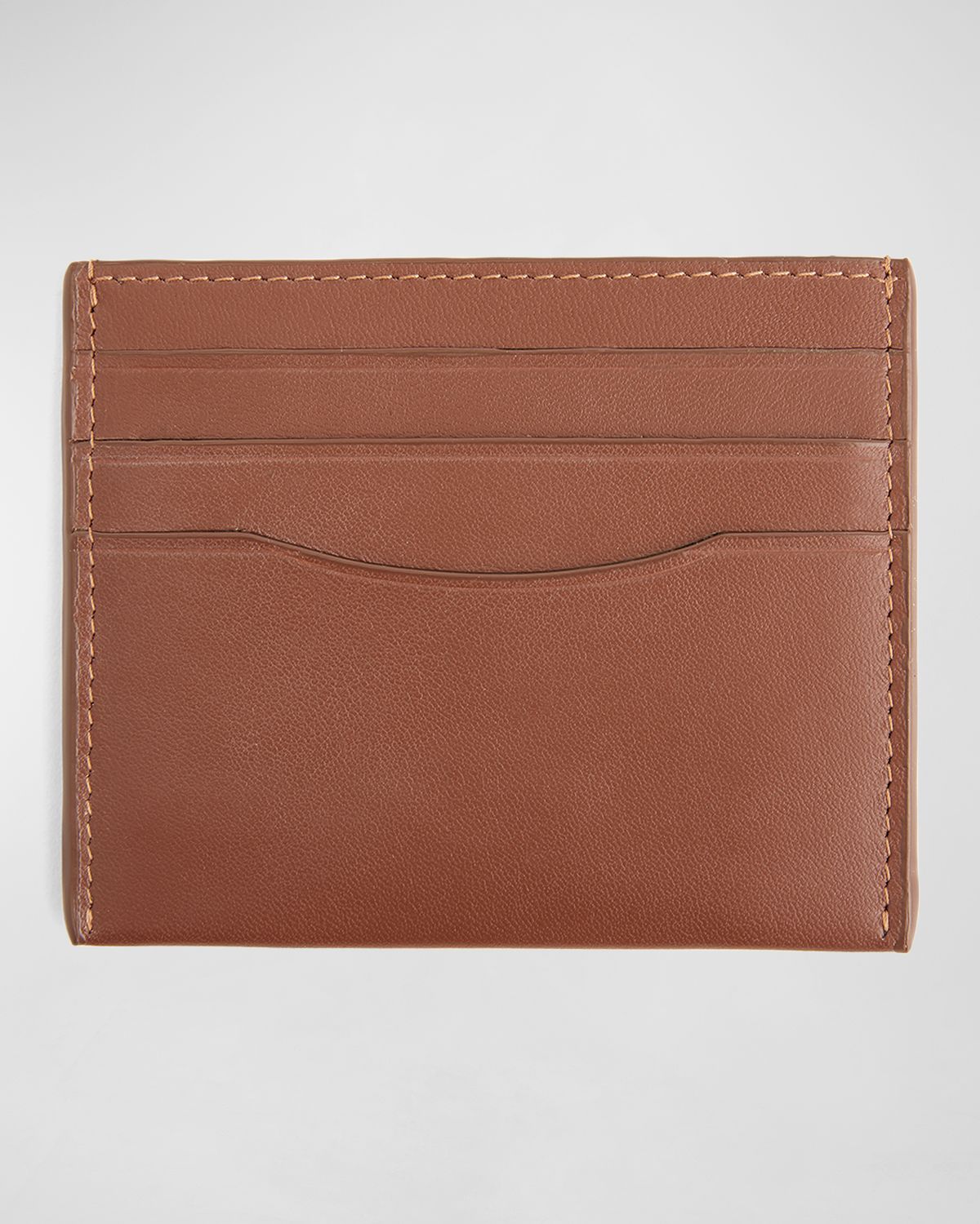 ROYCE New York Personalized Leather RFID Blocking Minimalist Card Case | Thumbnail 4