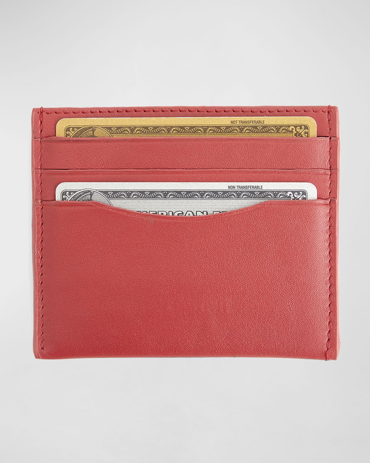 ROYCE New York Personalized Leather RFID Blocking Minimalist Card Case | Thumbnail 5