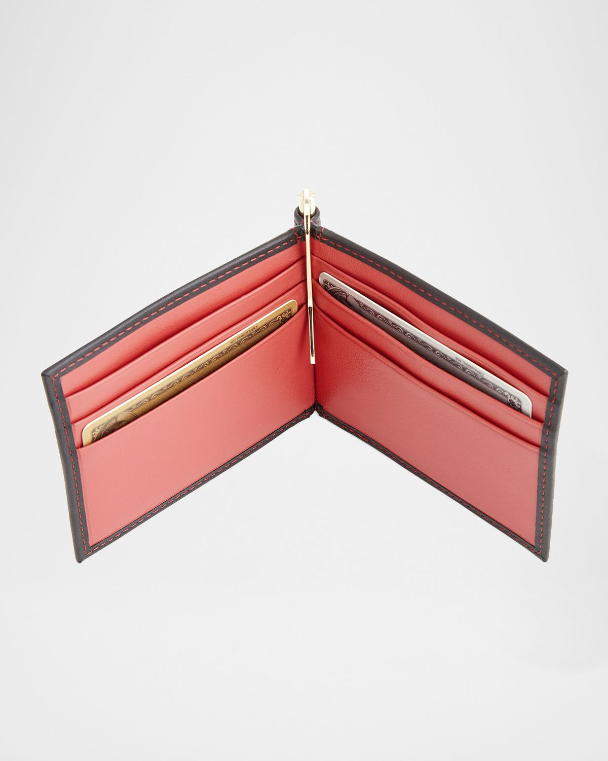 ROYCE New York Personalized RFID-Blocking Leather Money Clip