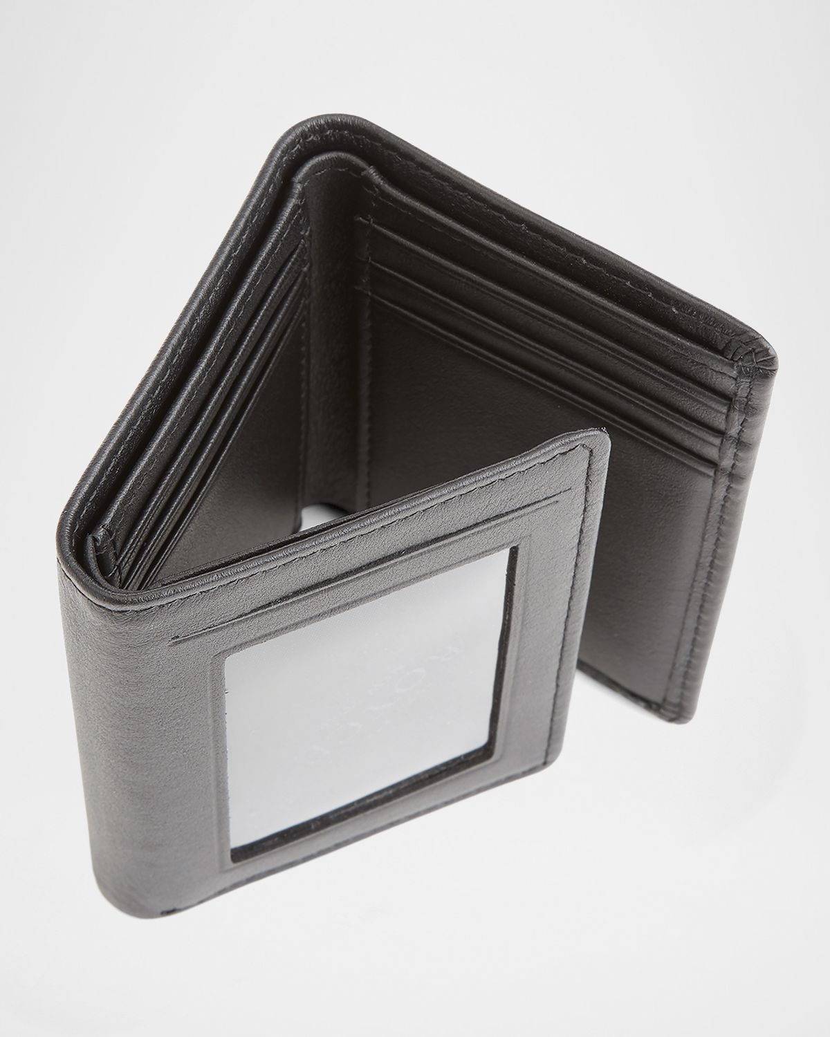 ROYCE New York Personalized Leather Trifold Wallet