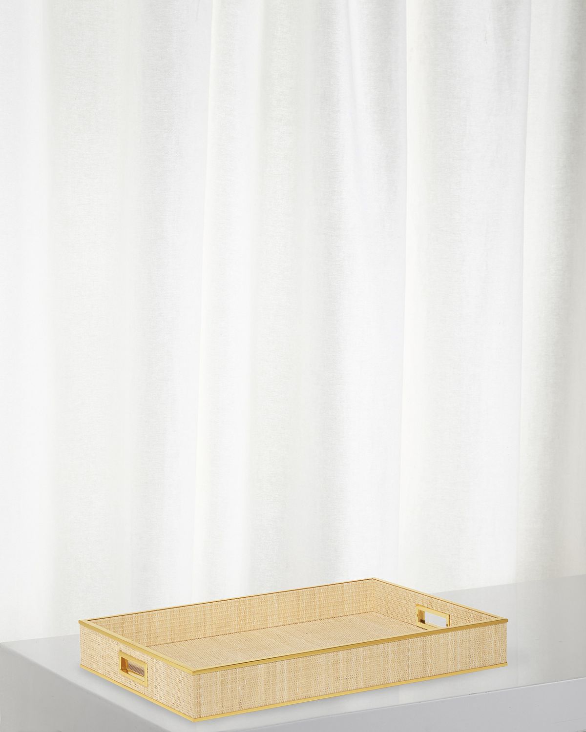 AERIN Colette Cane Butler Tray