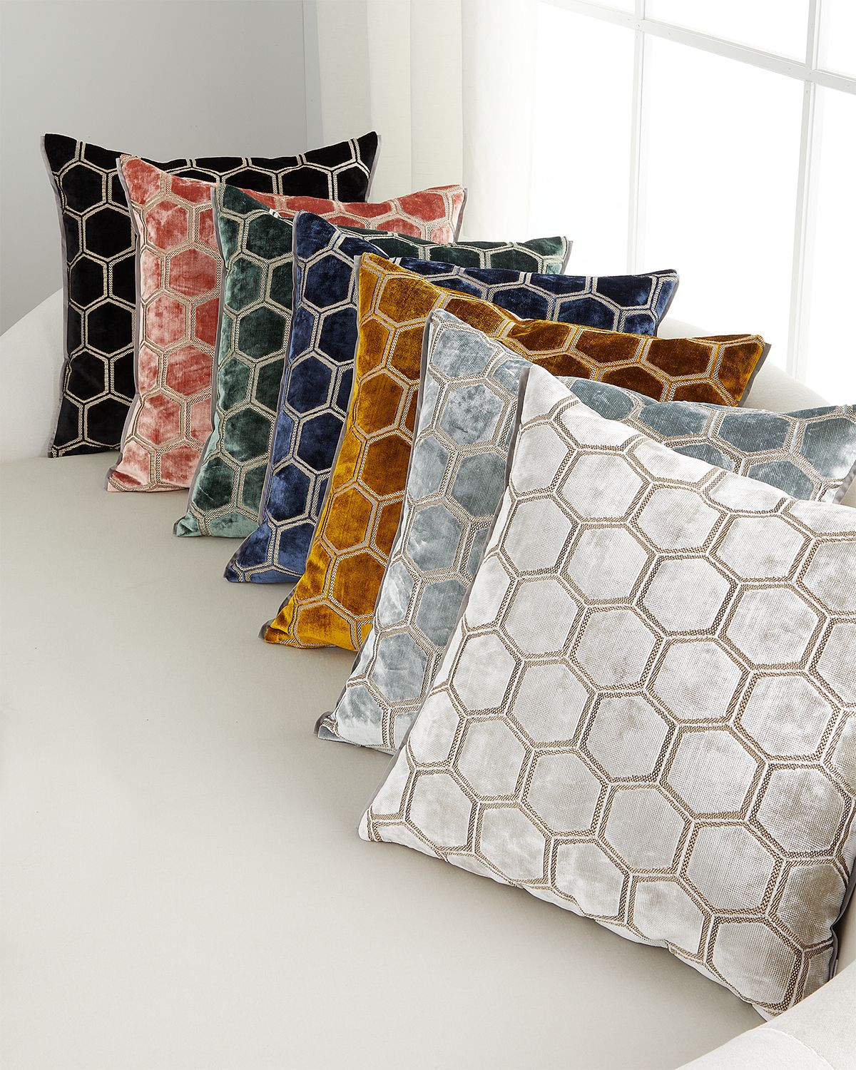 Designers Guild Manipur Decorative Pillow, 22" | Thumbnail 4 Designers Guild Manipur Decorative Pillow, 22" | Thumbnail 4