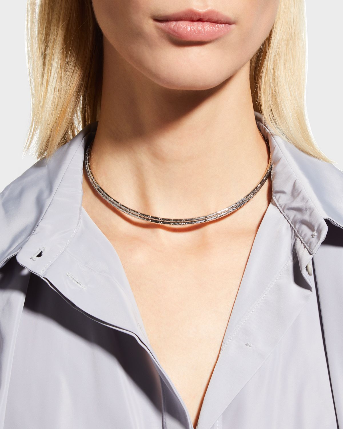 Platinum Born Platinum Magnetic Flexible Chain Necklace