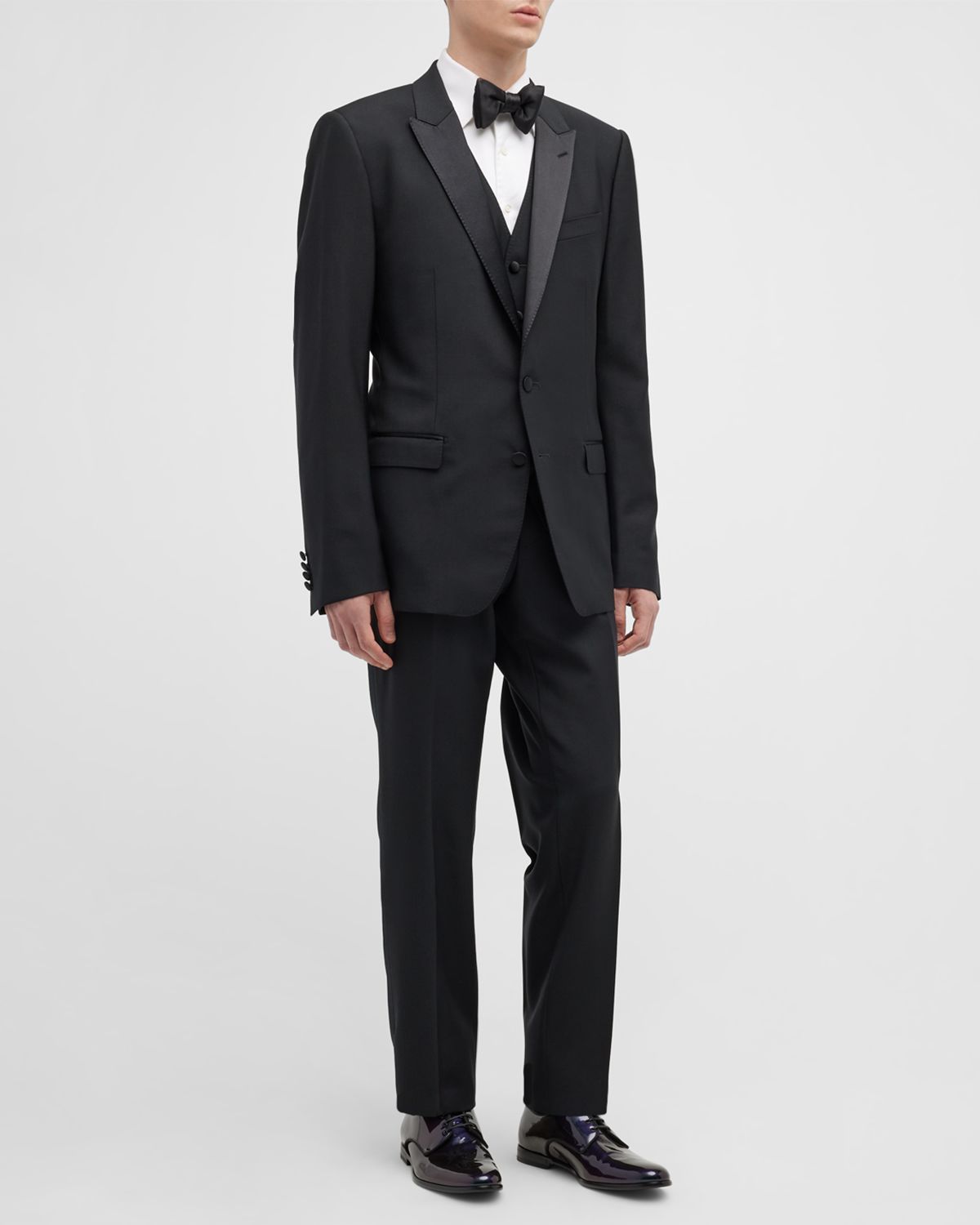 Dolce & Gabbana Men 's Martini Two-Piece Tuxedo with Vest