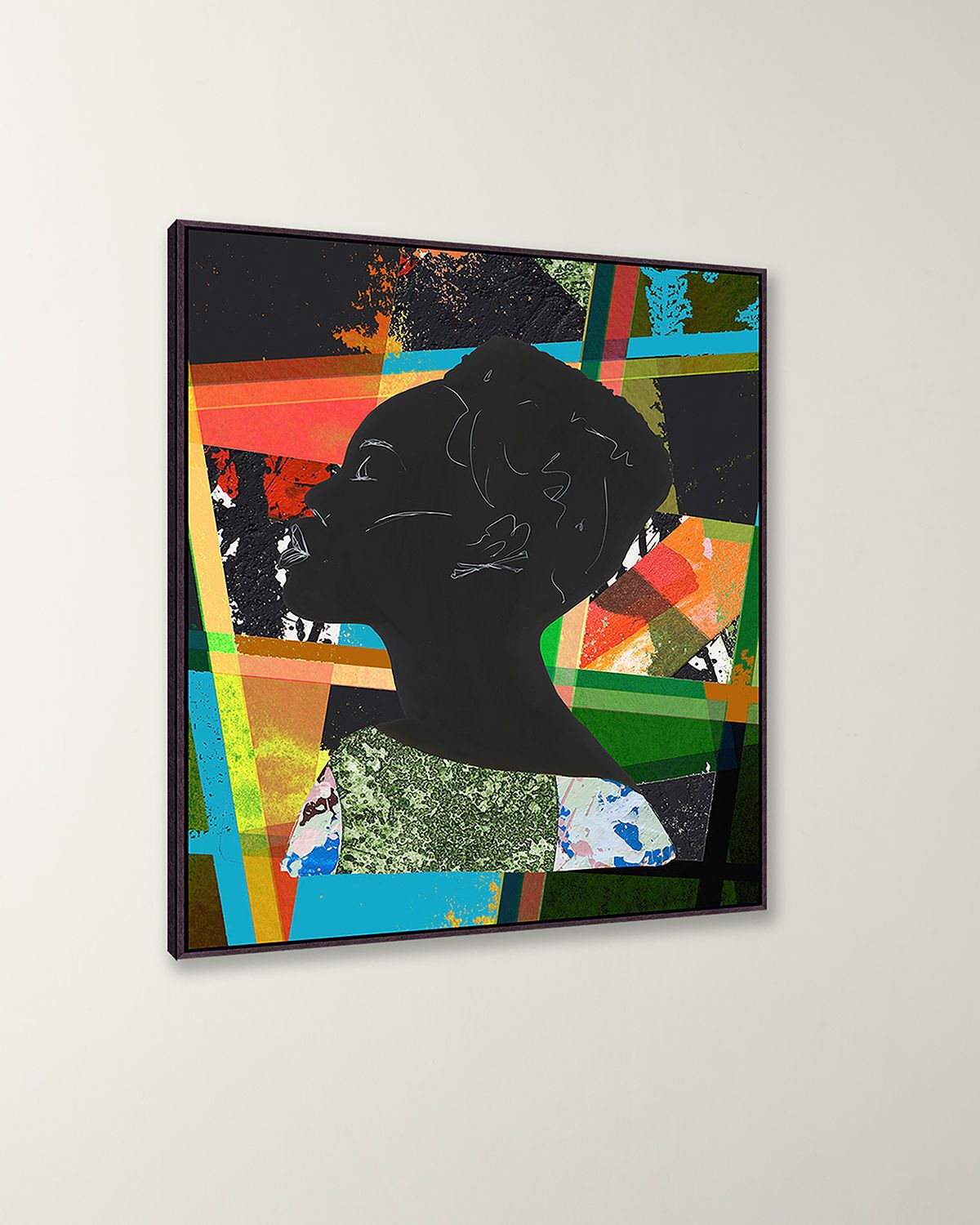 Wendover Art Group 'Patchwork Profile 2 ' Wall Art | Thumbnail 6 Wendover Art Group 'Patchwork Profile 2 ' Wall Art | Thumbnail 6