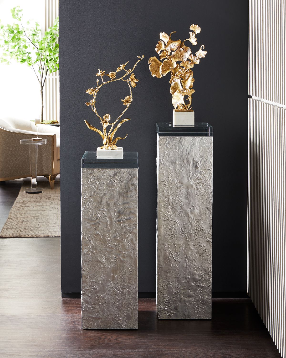 John-Richard Collection Orchids In Bloom II Sculpture