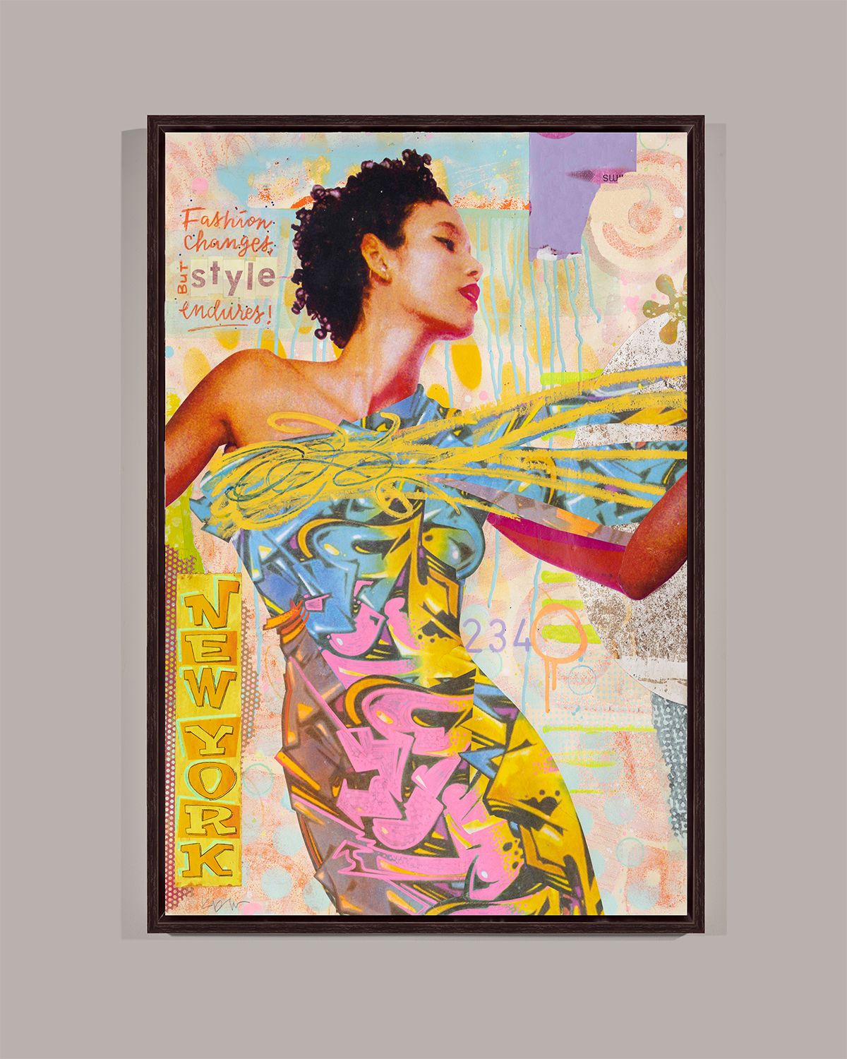 RFA Fine Art Fashion Fix New York ' Wall Art on Canvas | Thumbnail 3