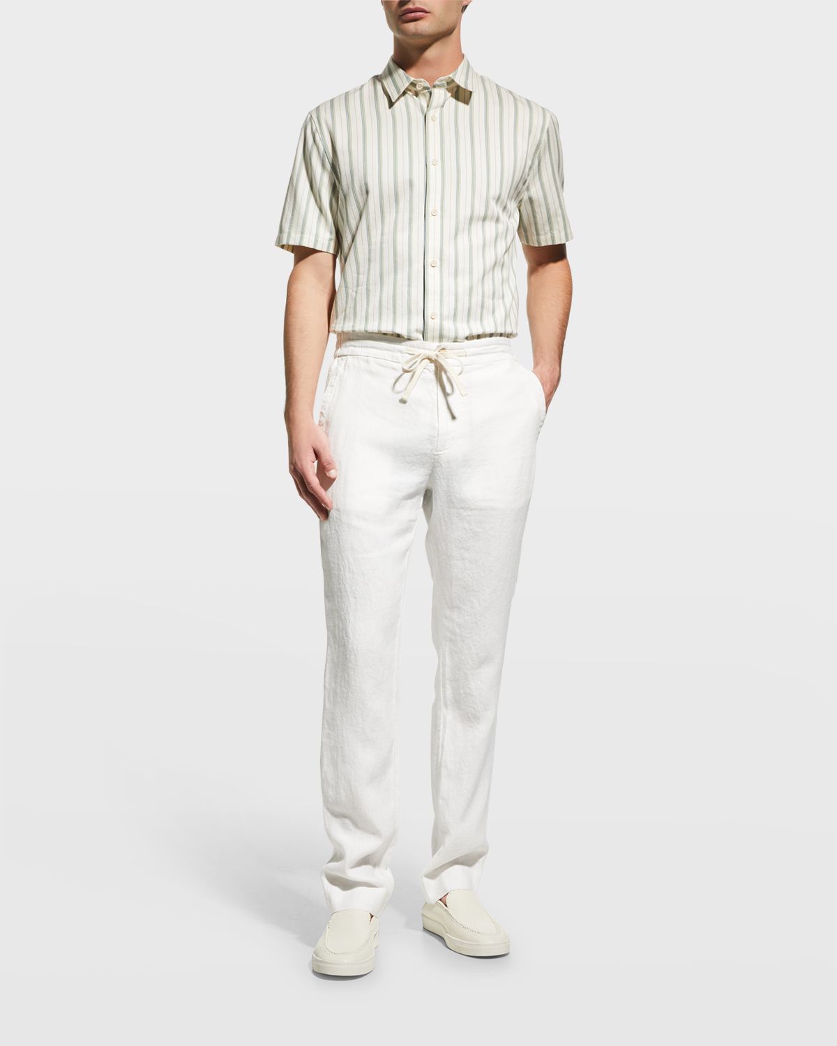 Vince Men 's Lightweight Hemp Pants