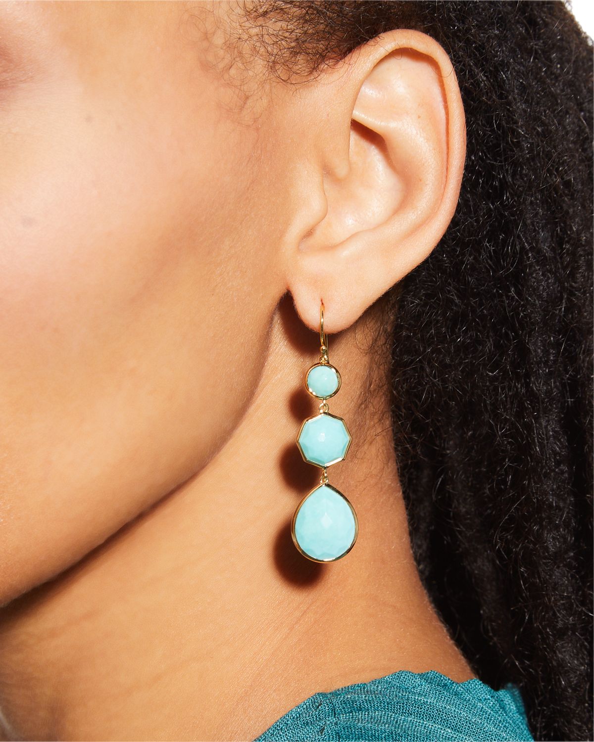 Ippolita Small Crazy 8 's Earrings in 18K Gold