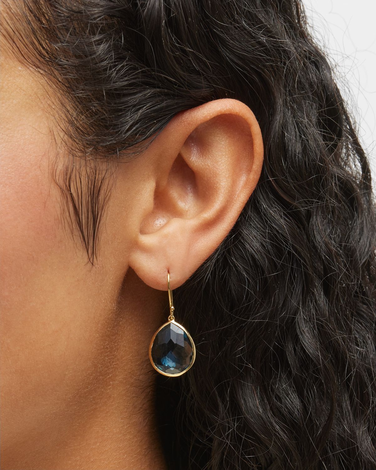 Ippolita Small Teardrop Earrings in 18K Gold