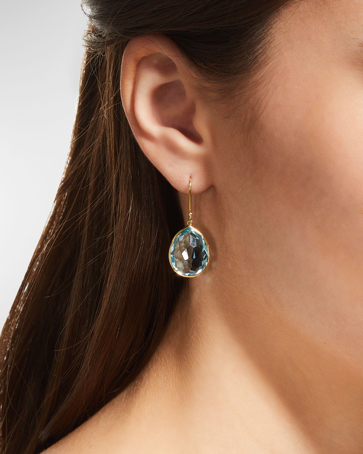 Ippolita Small Teardrop Earrings in 18K Gold