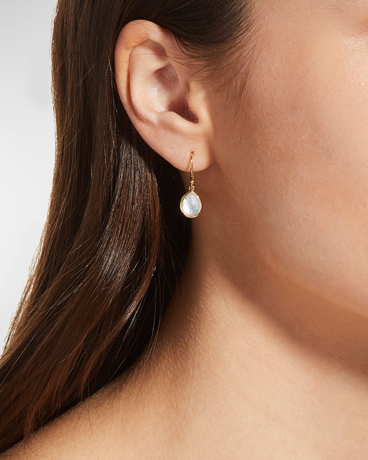 Ippolita Teeny Teardrop Earrings in 18K Gold