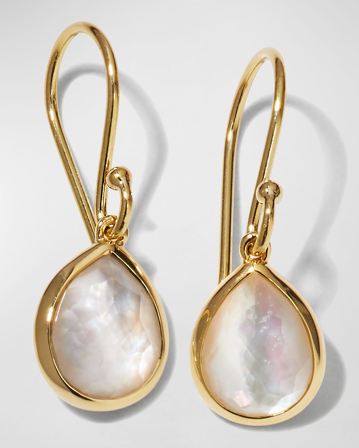 Ippolita Teeny Teardrop Earrings in 18K Gold