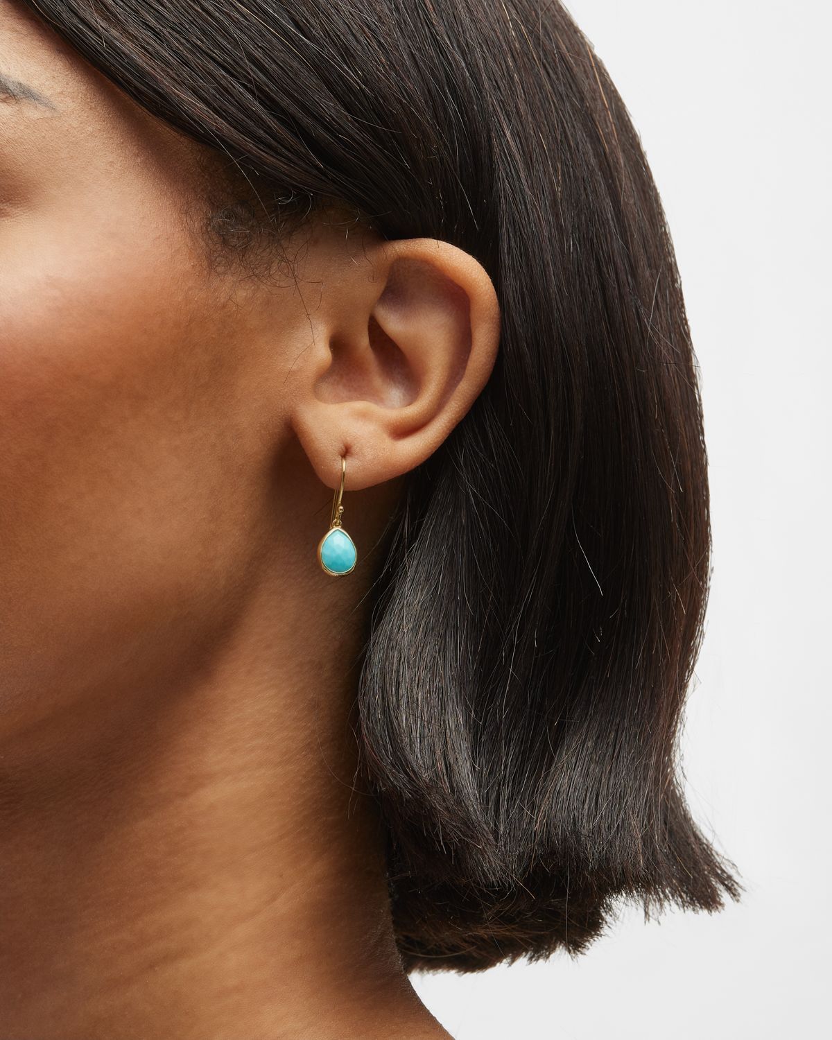 Ippolita Teeny Teardrop Earrings in 18K Gold