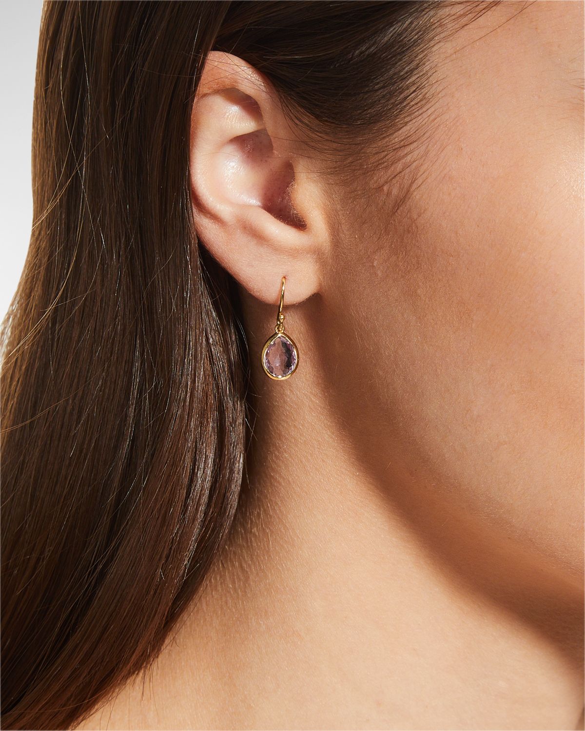 Ippolita Teeny Teardrop Earrings in 18K Gold