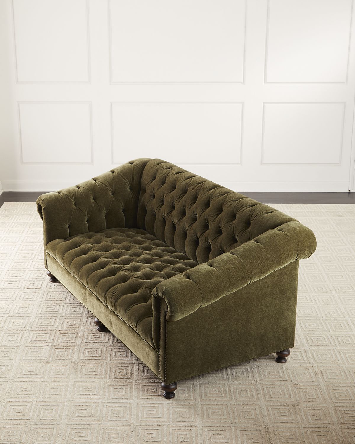 Old Hickory Tannery Brisbane Chesterfield Sofa, 92" | Thumbnail 5 Old Hickory Tannery Brisbane Chesterfield Sofa, 92" | Thumbnail 5