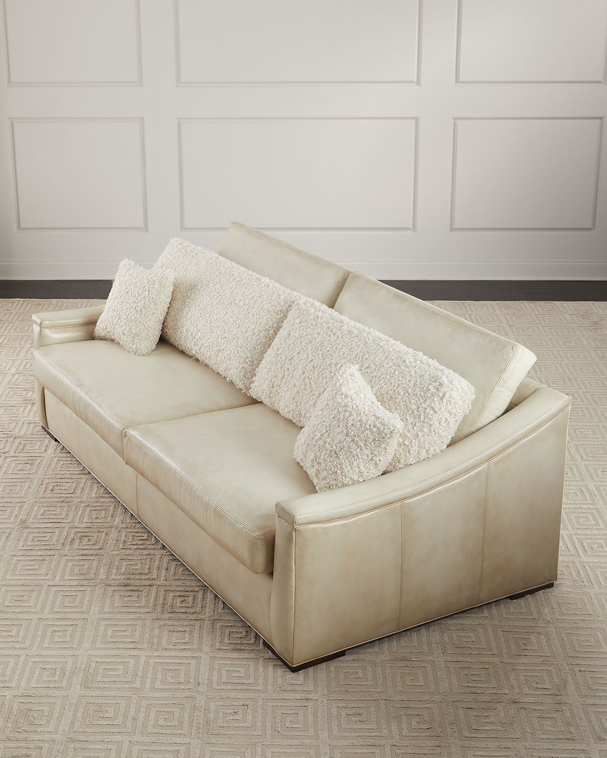 Old Hickory Tannery Cascade Leather Sofa, 96" | Thumbnail 5 Old Hickory Tannery Cascade Leather Sofa, 96" | Thumbnail 5