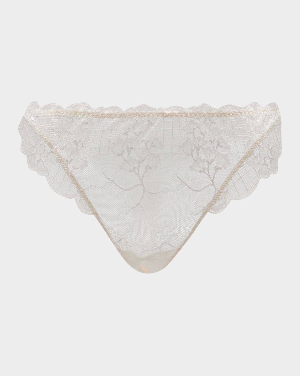 Simone Perele Reve Scalloped Lace Tanga | Thumbnail 6