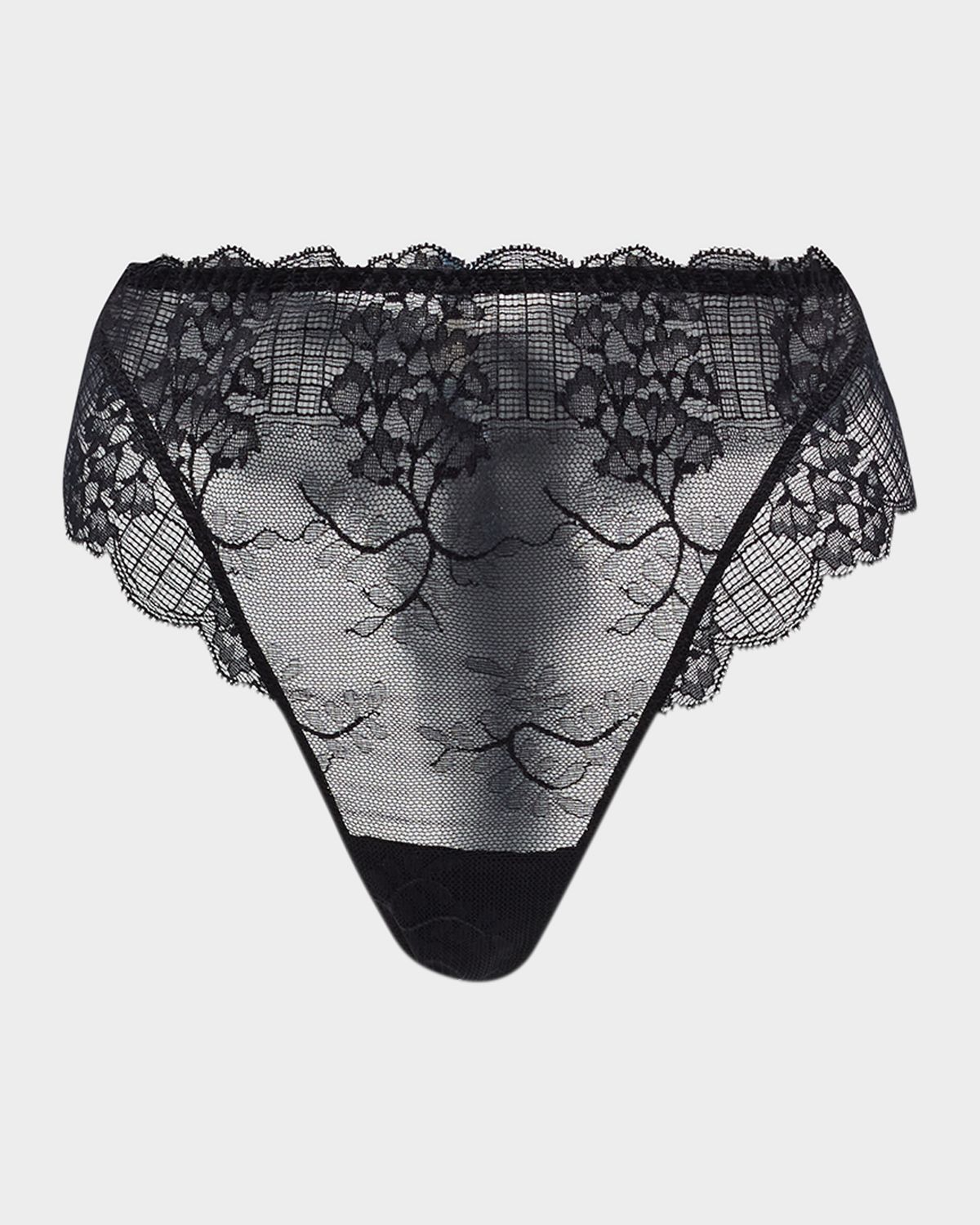 Simone Perele Reve Scalloped Lace Tanga | Thumbnail 6