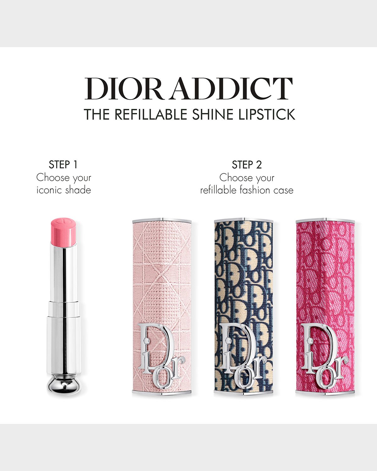 DIOR Dior Addict Refillable Shine Lipstick - Couture Case